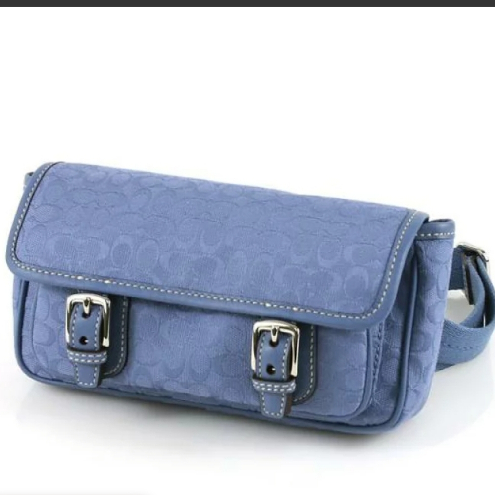 Coach Vintage Bon Voyage Signature Belt Bag/Fanny Pack